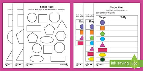 Similar Shapes Activity Similar Shape Hunt Worksheet Similar Shape Worksheet - Similar Shape Worksheet