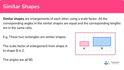Similar Shapes Gcse Maths Steps Examples Amp Worksheet Similar Shape Worksheet - Similar Shape Worksheet