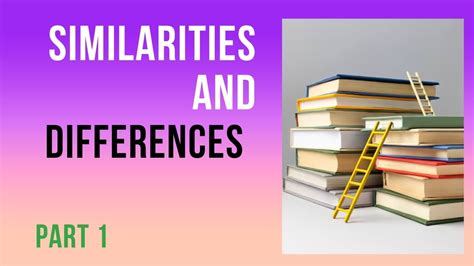 Similarities And Differences Reasoning