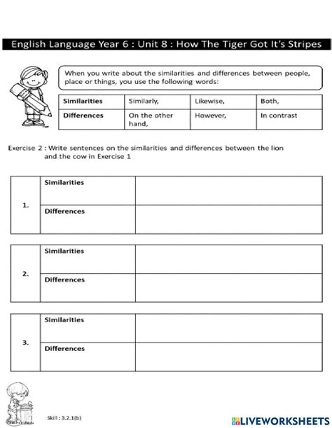 Similarities And Differences Worksheet Live Worksheets Similarities And Differences Activities - Similarities And Differences Activities