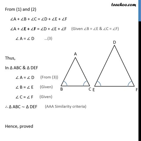 Similarity Class 10