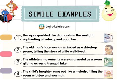 Simile And Examples