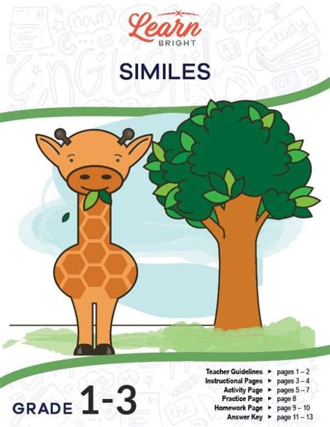 Similes Free Pdf Download Learn Bright Simile Lesson Plans 3rd Grade - Simile Lesson Plans 3rd Grade