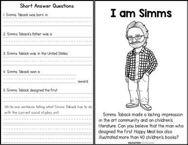 simms taback biography