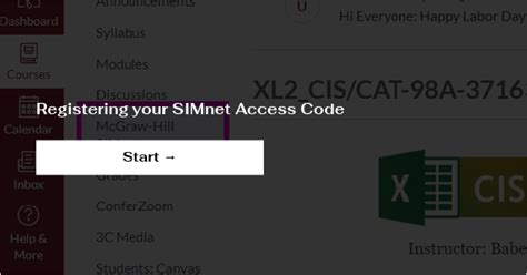 Simnet Access Code