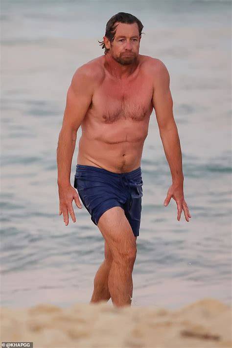 simon baker nude