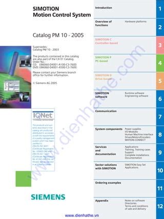 Simotion Basic Functions For Modular Machines Siemens