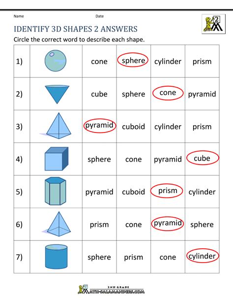 Simple 2nd Grade 2d Shapes And 3d Shapes Second Grade Geometry Lesson Plans - Second Grade Geometry Lesson Plans
