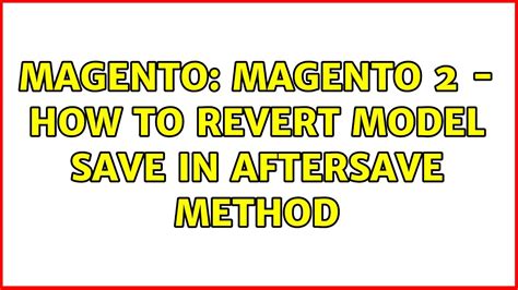 simple afterSave method doesn