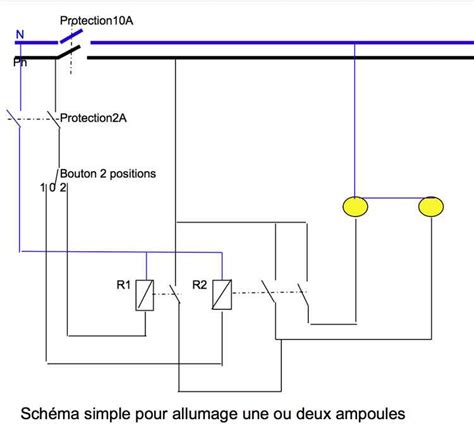 Simple Allumage Schéma