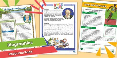 simple biography examples ks2 satsumi