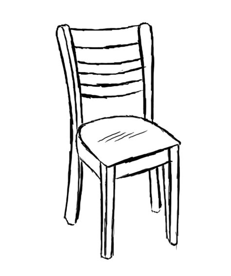 Simple Chair Sketch