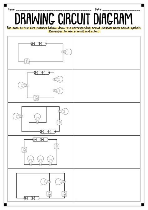 Simple Circuits Worksheet Ibiblio
