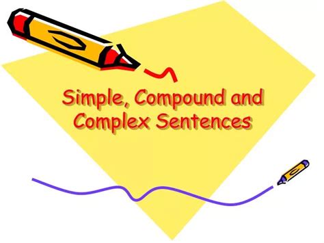 Simple Compound And Complex Sentences Powerpoint Teach Compound And Complex Sentences Ks2 - Compound And Complex Sentences Ks2