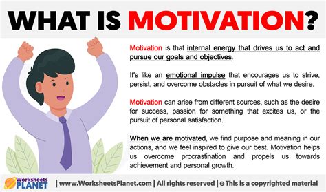 Simple Definition Of Motivation