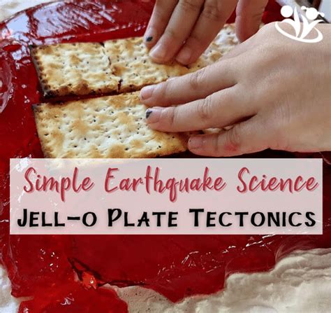 Simple Earthquake Science Jello Plate Tectonics Kidminds Jello Science - Jello Science