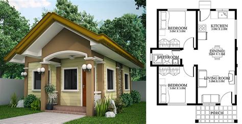 Simple Home Plans 2 Bedrooms
