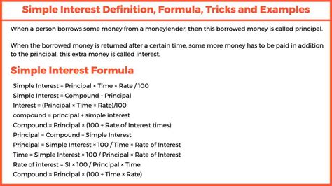 Simple Interest Definition Formula Examples Simple Interest Vs Compound Interest Worksheet - Simple Interest Vs Compound Interest Worksheet
