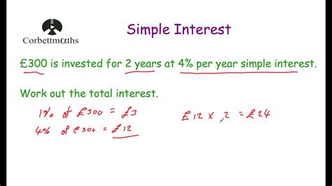 Simple Interest Gcse Maths Steps Examples Amp Worksheet Simple Interest Practice Worksheet - Simple Interest Practice Worksheet
