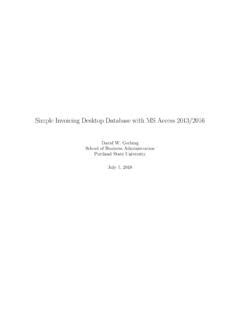 Simple Invoicing Desktop Database With Ms Access 2013 2016