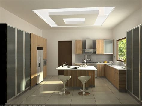 Simple Kitchen Ceiling Design