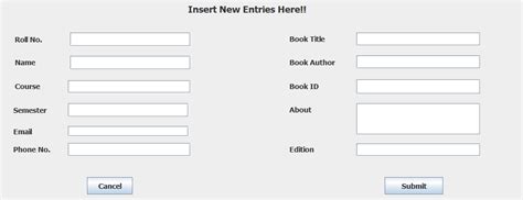 Simple library management system in java code without database - navhs