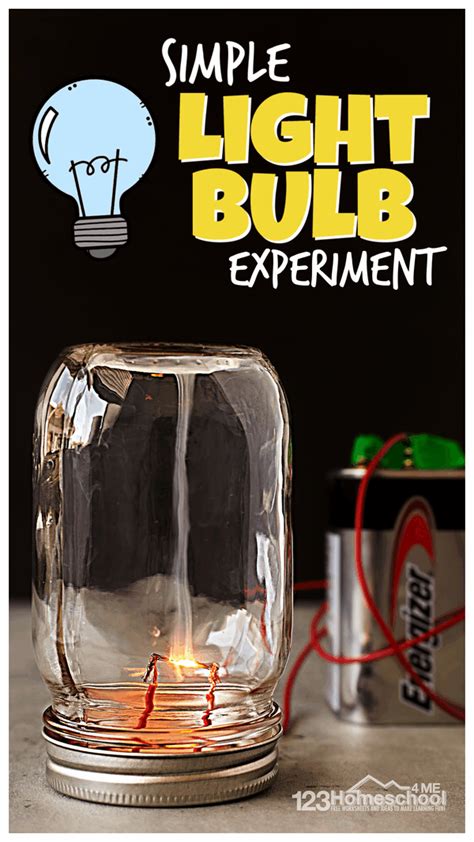 Simple Light Bulb Experiment Light Bulb Science Experiments - Light Bulb Science Experiments