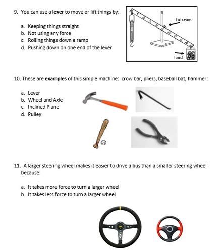 Simple Machines Question And Answer Edheads