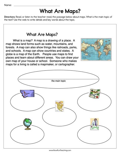 Simple Map Worksheets Teacher Worksheets Simple Topographic Map Worksheet - Simple Topographic Map Worksheet
