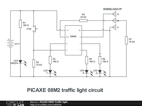 Simple Picaxe 08m2 Circuits