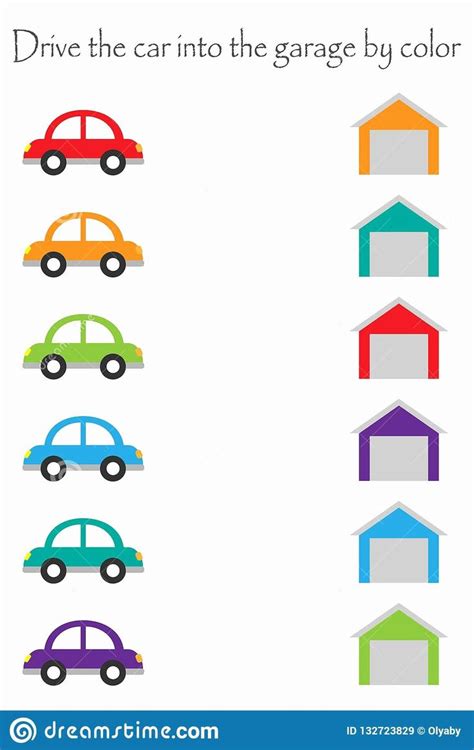 Simple Preschool Car Worksheet Printable For Counting Practice Vehicles Worksheet For Preschool - Vehicles Worksheet For Preschool