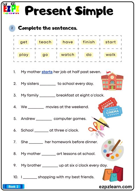 Simple Present Activities Pdf