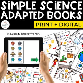 Simple Science Adapted Books For Special Education Print Interactive Science Book Answers - Interactive Science Book Answers
