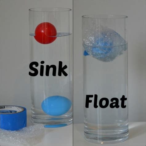 Simple Science Project For Kids Float Or Sink Sink Or Float Science Experiment - Sink Or Float Science Experiment