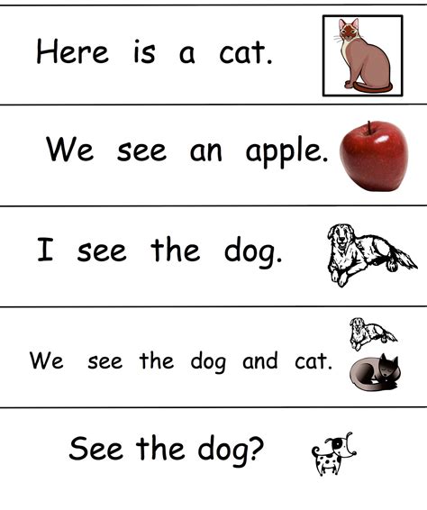 Simple Sentences For Kindergarten To Read   Kindergarten Activities Archives Page 2 Of 2 Affordable - Simple Sentences For Kindergarten To Read