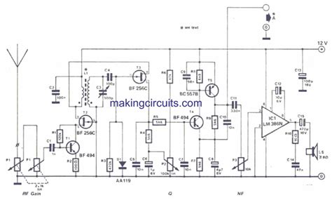 Simple Shortwave Radio Circuit