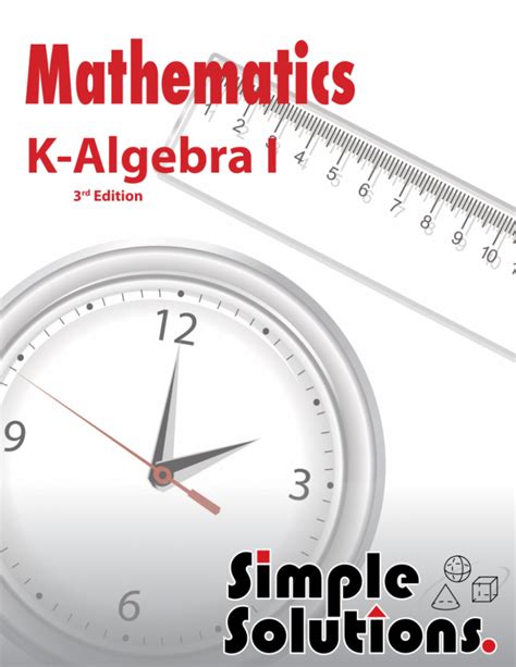simple solutions 8th grade mathematics answer key