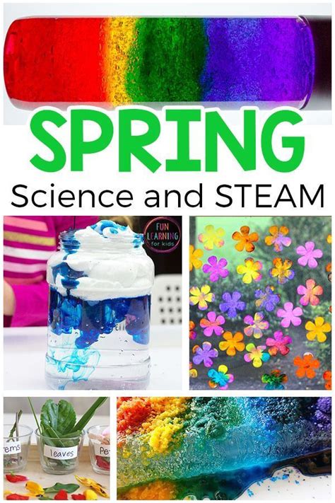 Simple Spring Science And Steam Activities Fun Learning Spring Science Experiments For Preschoolers - Spring Science Experiments For Preschoolers