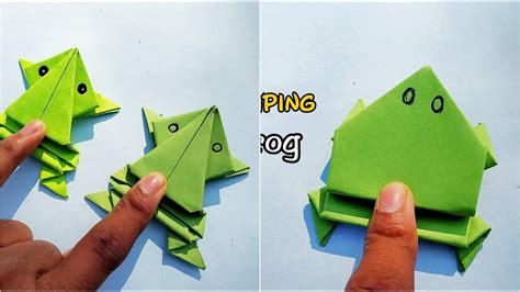 Read Simple Paper Jumping Frog 