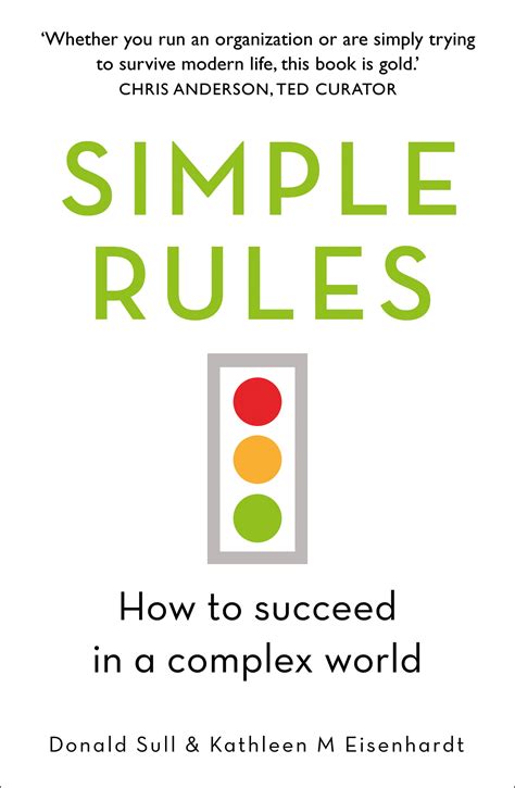 Read Online Simple Rules How To Thrive In A Complex World 
