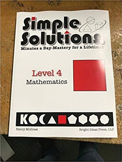 Read Online Simple Solutions Math Answers File Type Pdf 