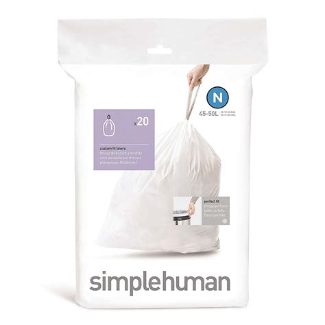 simplehuman N 45 Litre Bin Liners Dunelm