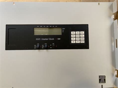 Simplex 6351 Master Time System Manual