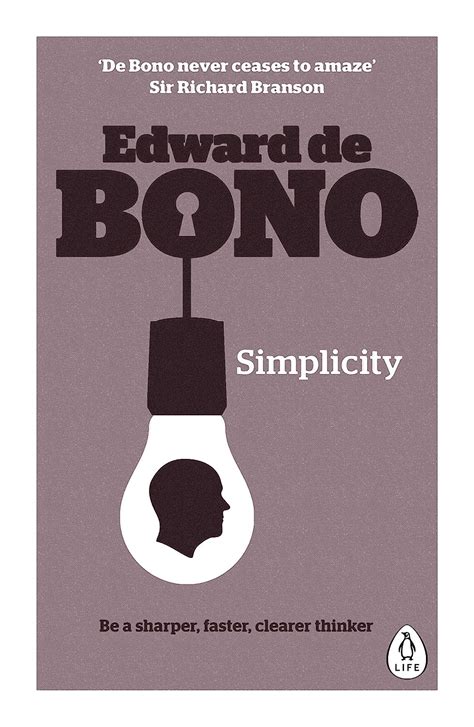 Simplicity Edward De Bono