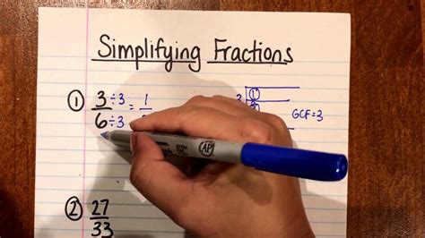 Simplifying Fractions Using Gcf   What Is 15 3 Simplified To Simplest Form - Simplifying Fractions Using Gcf