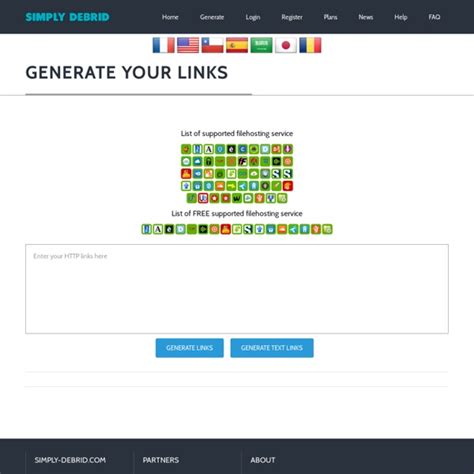 Simply Debrid Generate