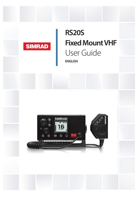 Full Download Simrad Ra54 Manual File Type Pdf 