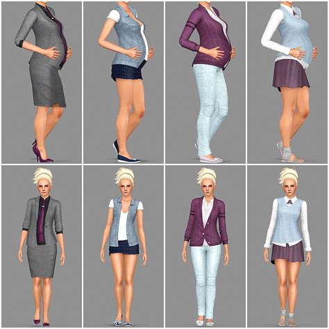 sims 2 clothes s maternity bras