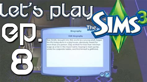 sims 3 biography writing project