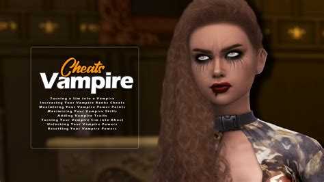 Sims 4 Cheats Vampire